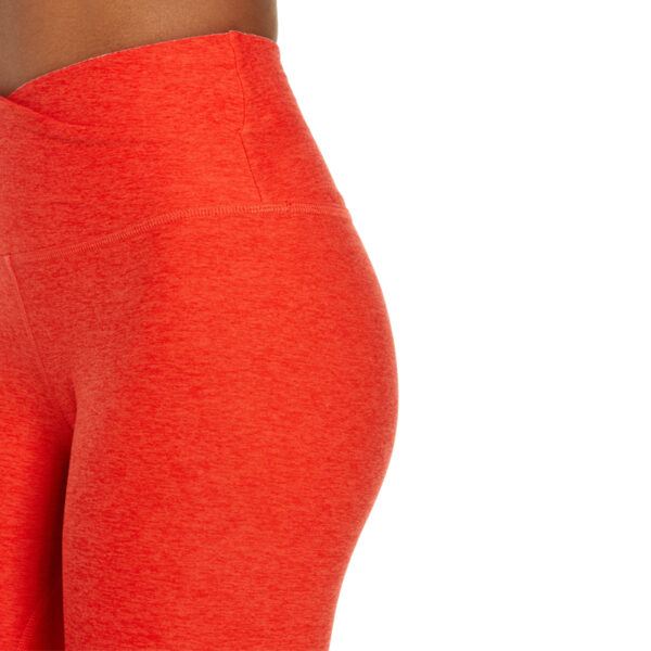 Red fitness legging